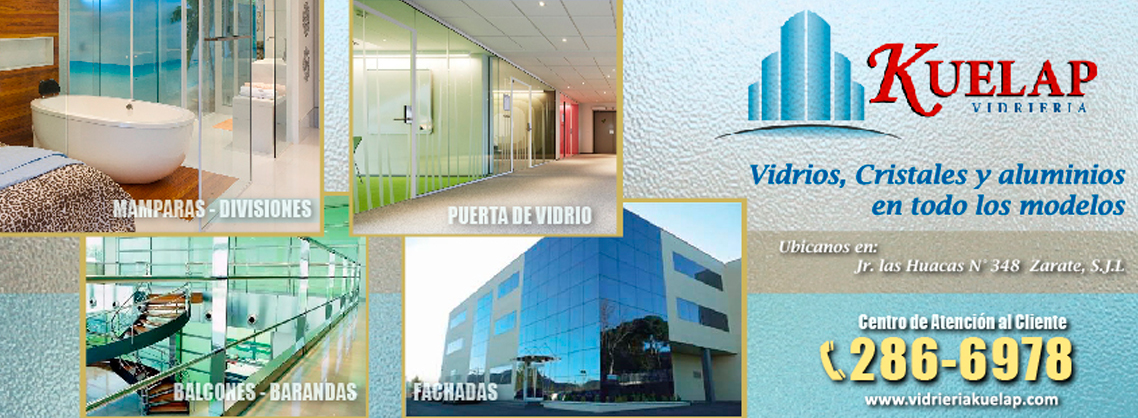 VIDRIERIA KUELAP